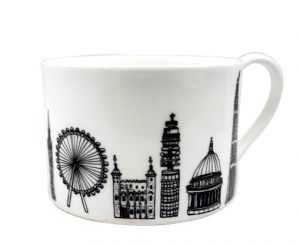 Central London Teacup and Saucer Set | House of Cally