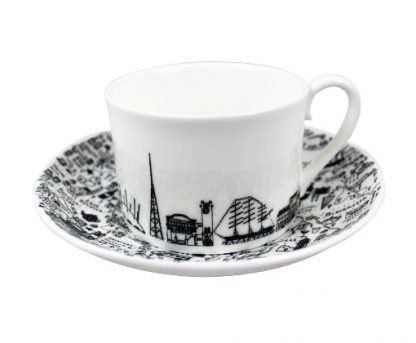South-East London Teacup and Saucer Set by House of Cally