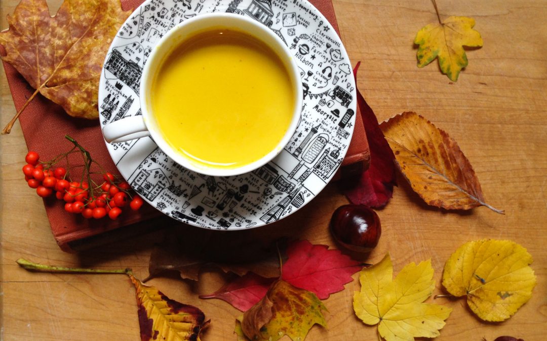 Warming turmeric milk recipe