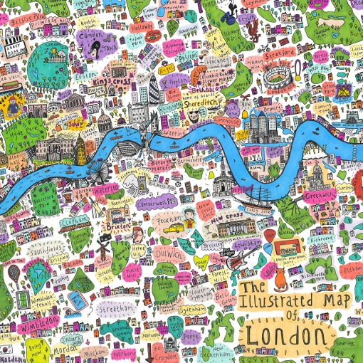 Map of London (1st edition)