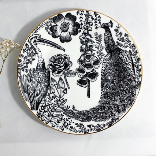 Flora and Fauna Side Plate by House of Cally