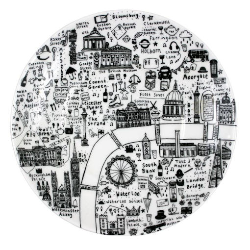 Central London Side Plate by House of Cally