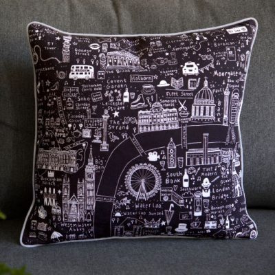 London Map Cushion Covers by House of Cally