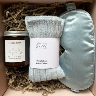 Candle, Eye Mask and Socks Gift Sets from House of Cally